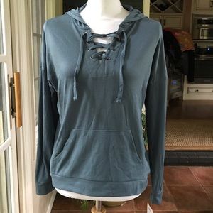 Blue lounge top